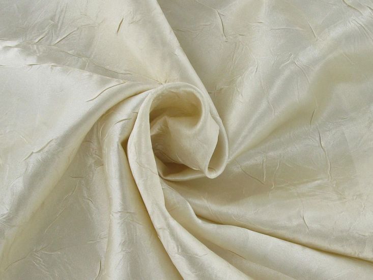 Crushed Satin, Cream