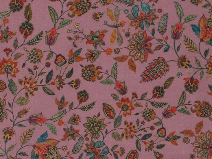 Daffodil Bliss Cotton Lawn Print, Pink