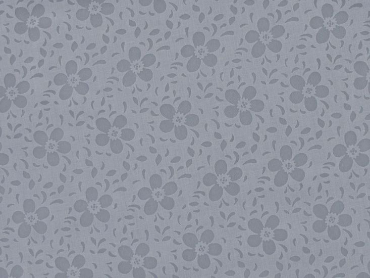 Daisy Burnout Polycotton, Sky