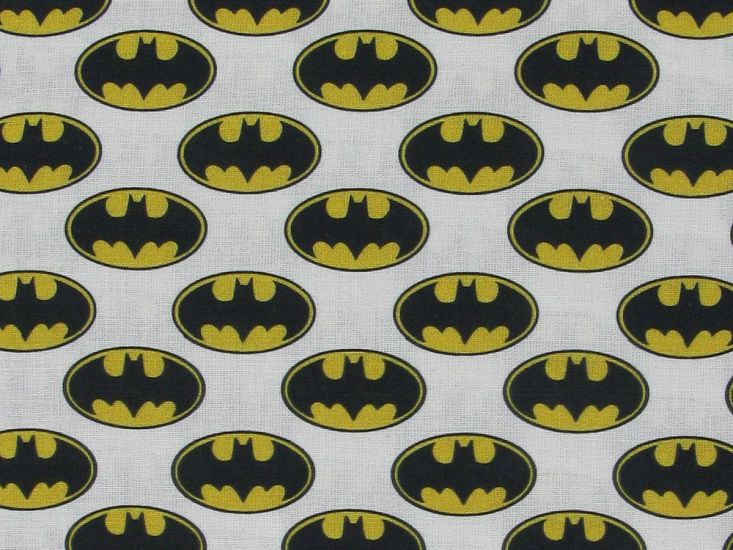 DC Comics Batman Crest Cotton Print