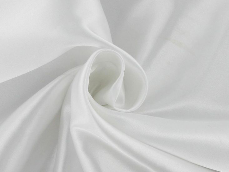 Deadstock Bridal Satin, White