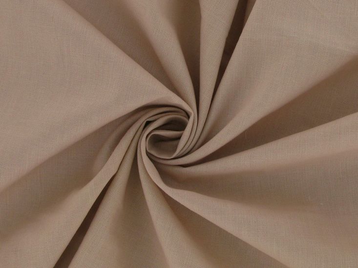 Deadstock Plain Soft Cotton, Beige