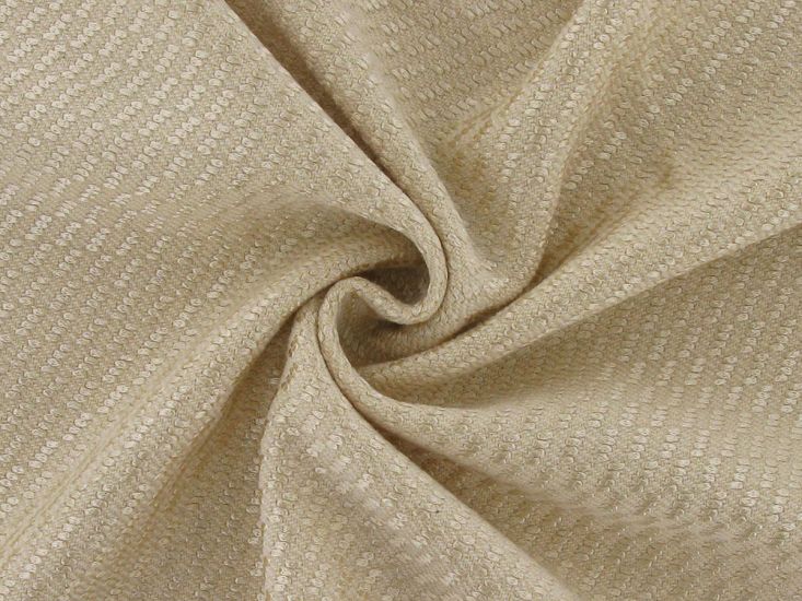 Deadstock Polywool Jaquard, Cream