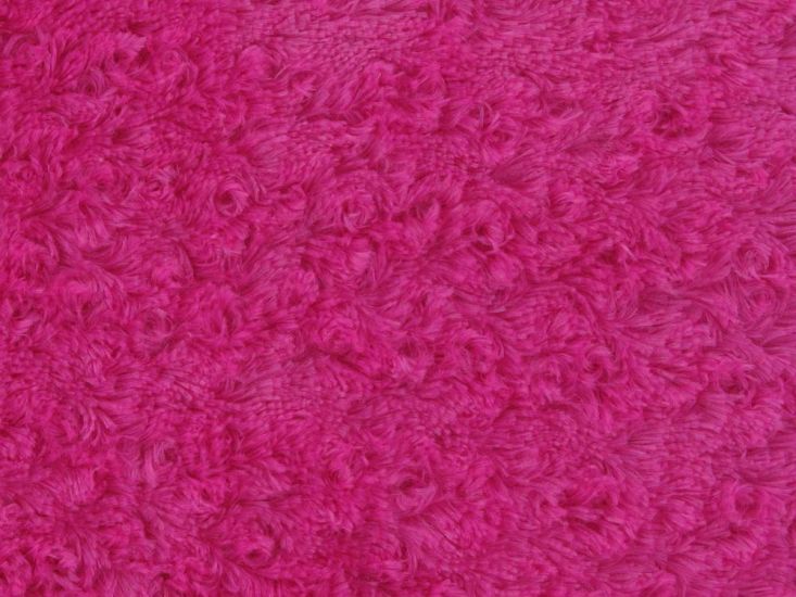 Deadstock Soft Short Fur, Hot Pink