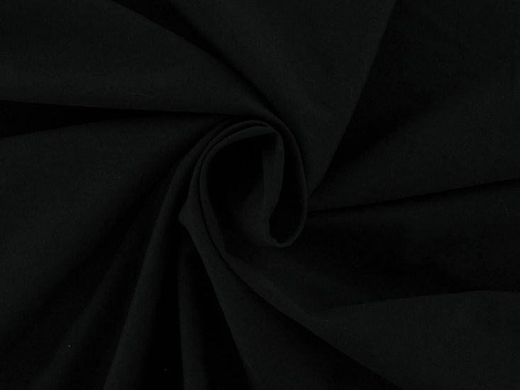 Deadstock Super Stretch Cotton, Black