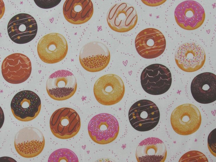 Sweet Treats Quilters Cotton, Donuts