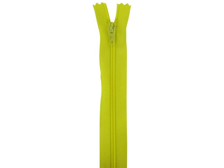 Closed End Dress Zip, 10 Inch, Bright Yellow
