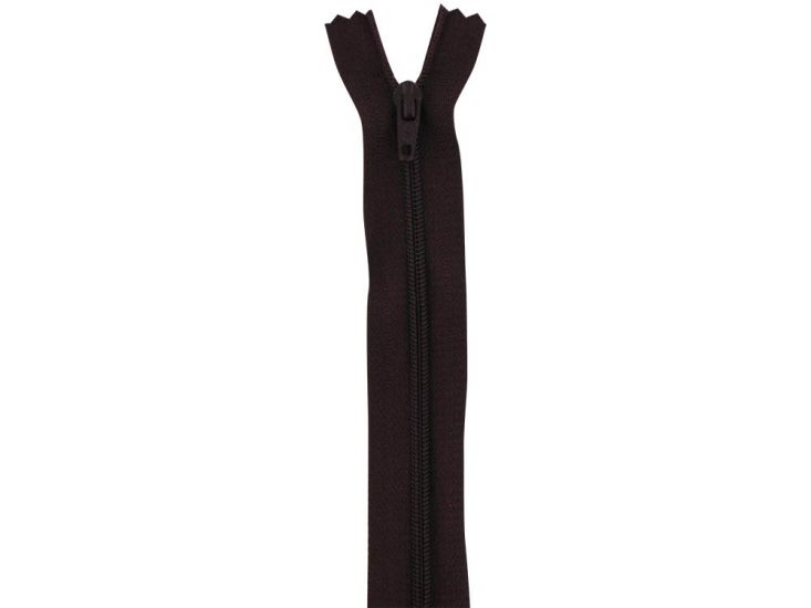 Closed End Dress Zip, 10 Inch, Wine