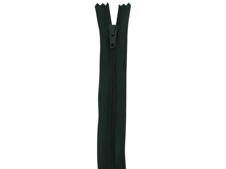 Closed End Dress Zip, 12 Inch, Bottle Green