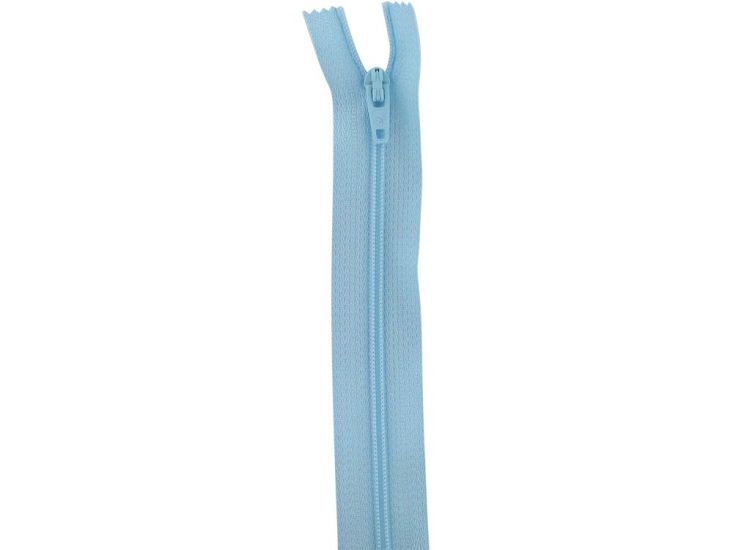 Closed End Dress Zip, 16 Inch, Baby Blue