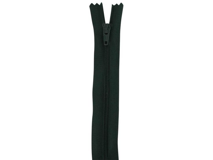 Closed End Dress Zip, 20 Inch, Bottle Green