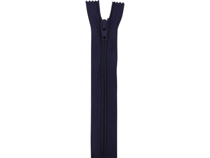 Closed End Dress Zip, 9 Inch, Dark Purple