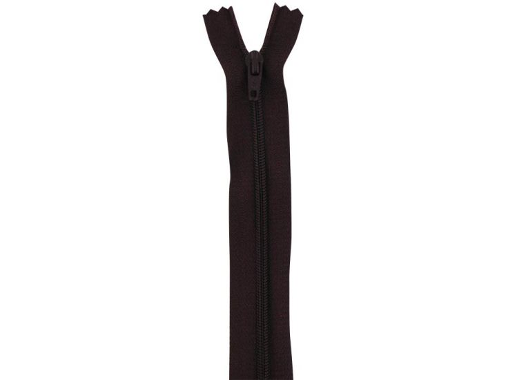 Closed End Dress Zip, 9 Inch, Wine