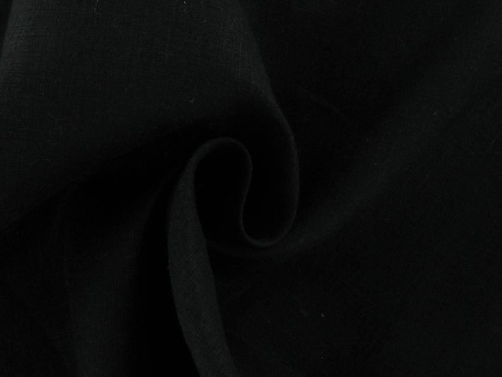 Drumbeg Softwash Irish Linen, Black