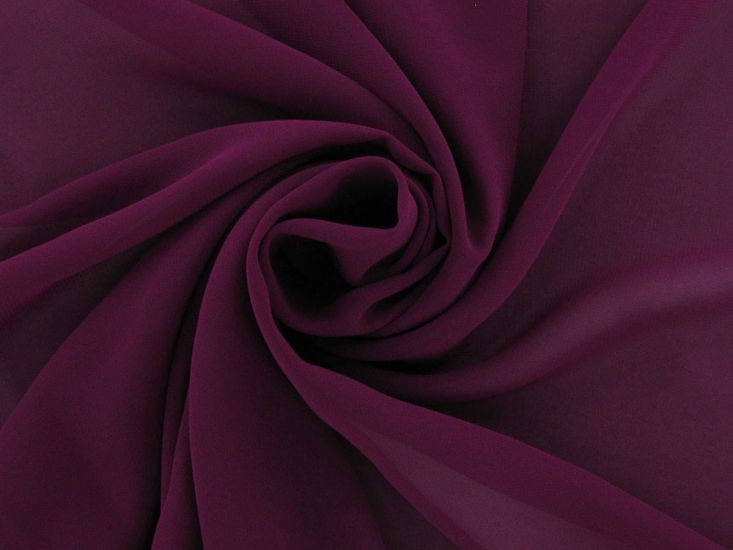 Elisse Luxury Chiffon, Dark Magenta