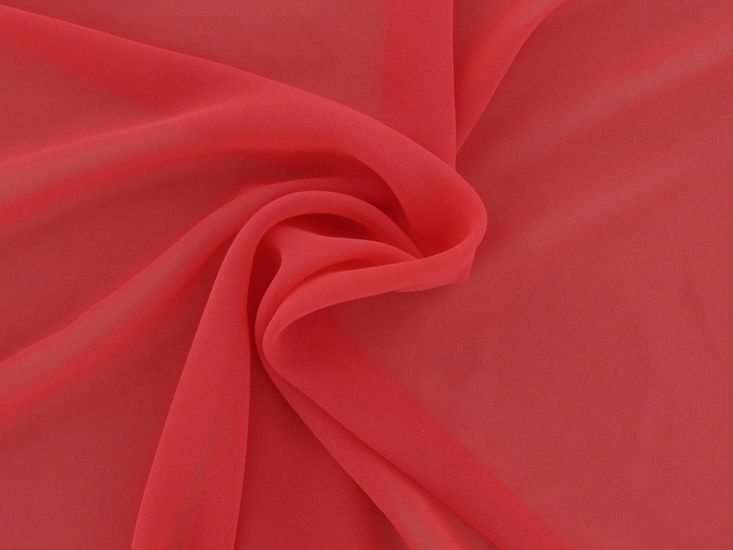 Elisse Luxury Chiffon, Orchid Red