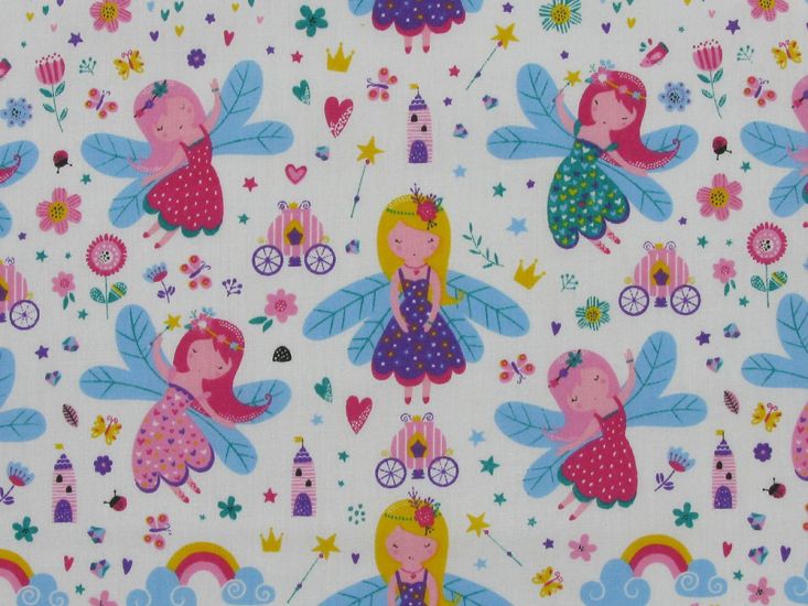 Fairy Princess  Polycotton Print