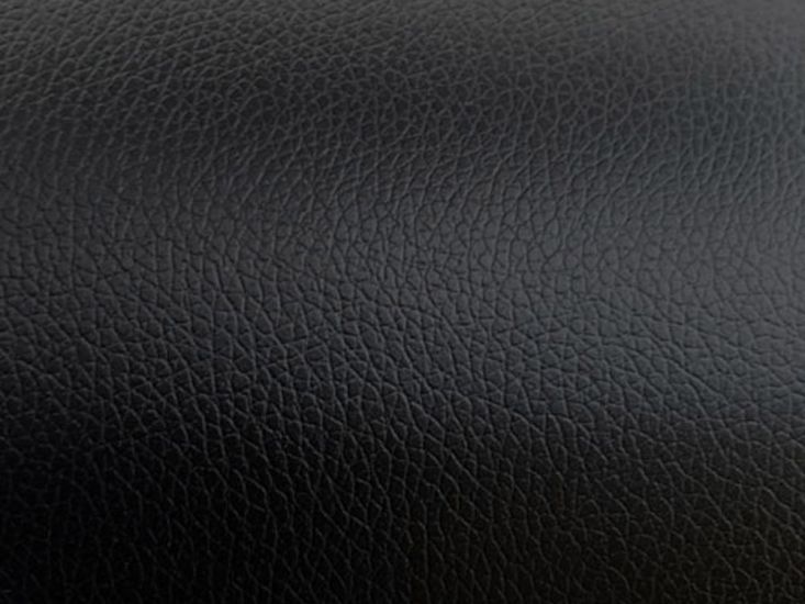 Fire Retardant Soft Leatherette, Black