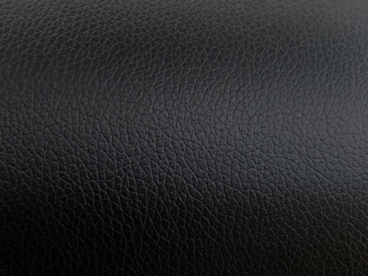 Fire Retardant Soft Leatherette, Black