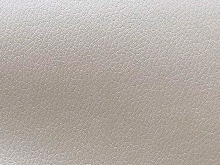 Fire Retardant Soft Leatherette, Ivory