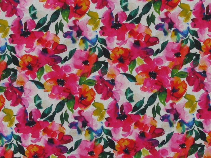 Flamenco Petals Cotton Print