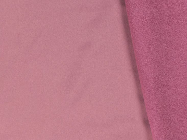 Fleece Backed Showerproof Soft Shell, Antique Pink