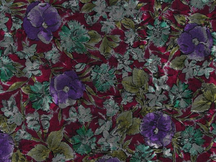 Flora Garden Viscose Brocade