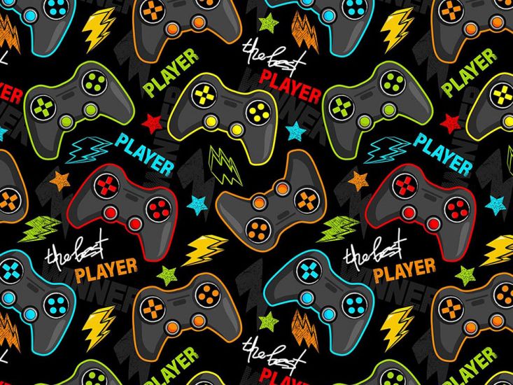 Gamer Series Cotton Print, Best Player