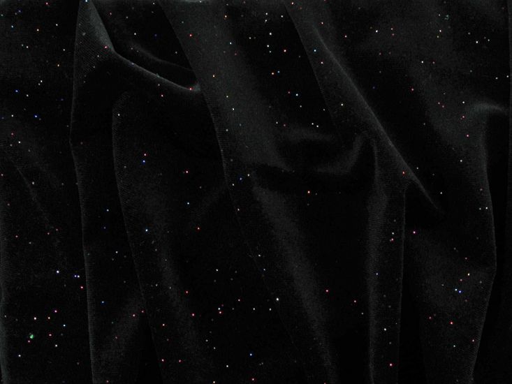 Glitter Sprinkle Spandex Velour