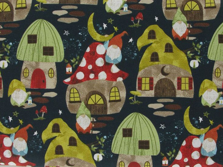 Gonk Life Premium Cotton Print, Gonk Town