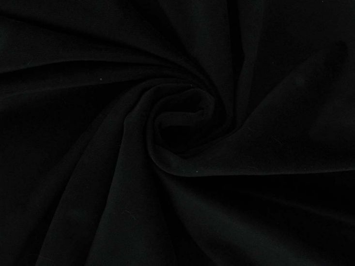 Hampshire Polyester Velvet, Black