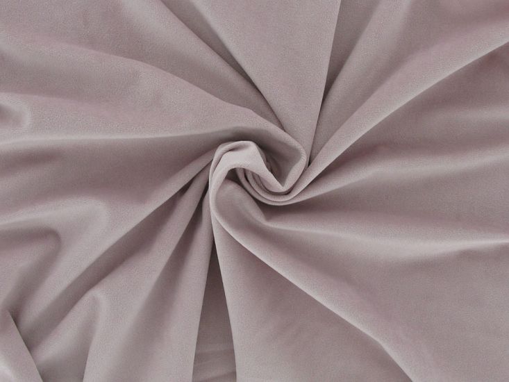 Hampshire Polyester Velvet, Powder Pink