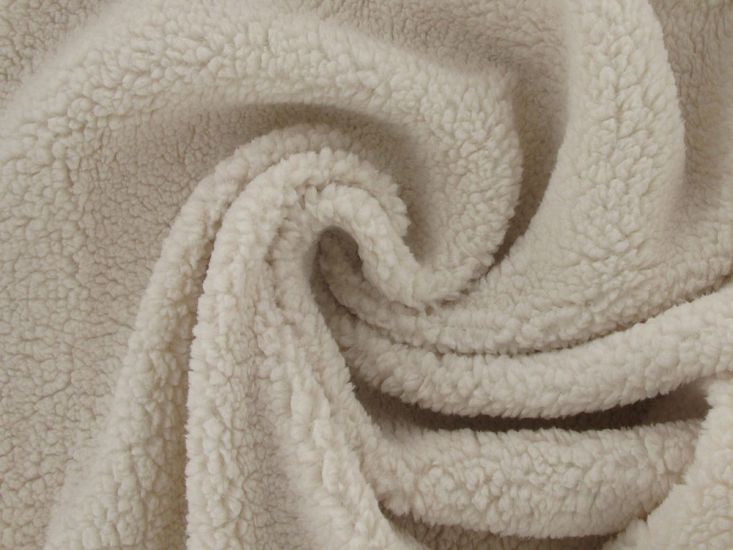 Heavy Sheep Fur Fleece, Cream