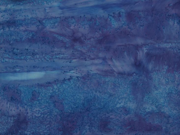 Indian Batik Cotton, Midnight Monsoon, Indigo Storm