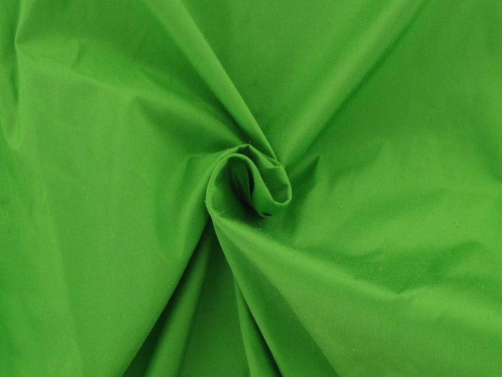 Indian Silk Dupion, Lime Green