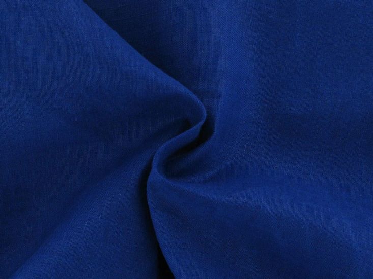 Irish Linen, Royal, Roll End, 2.5m