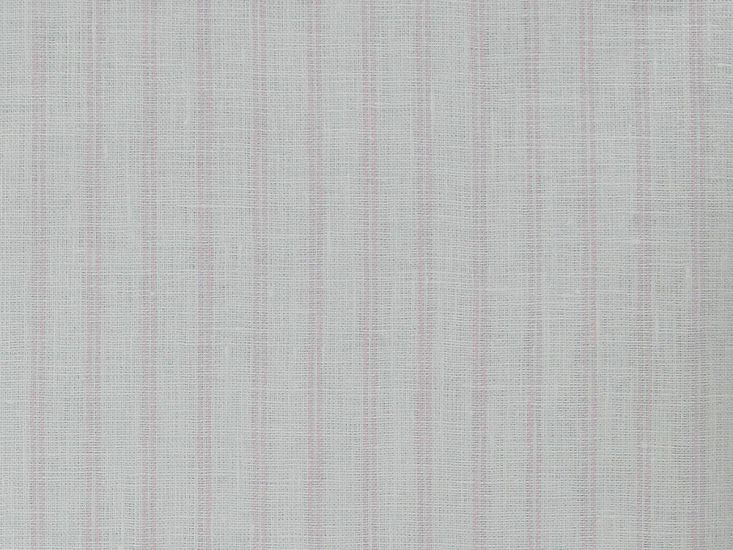 Katesbridge Mini Double Stripe Irish Linen, Candy Pink