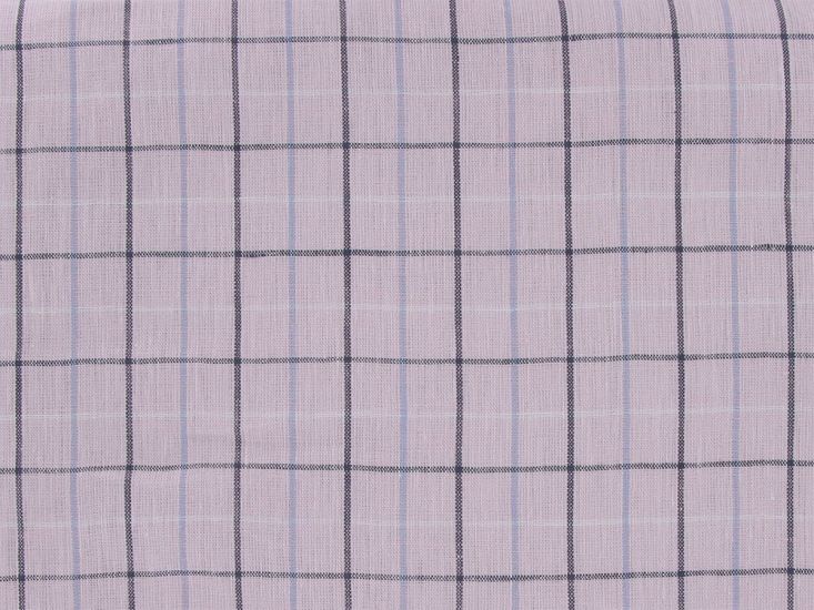 Katesbridge Relax Plaid Irish Linen, Pink