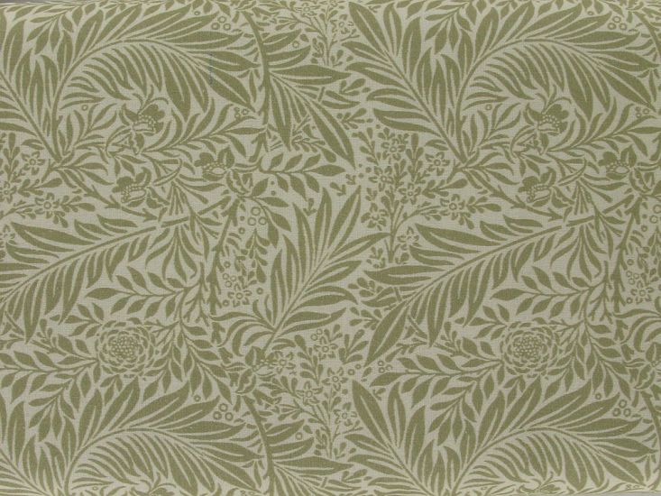 Larkspur Cotton Print, Linen