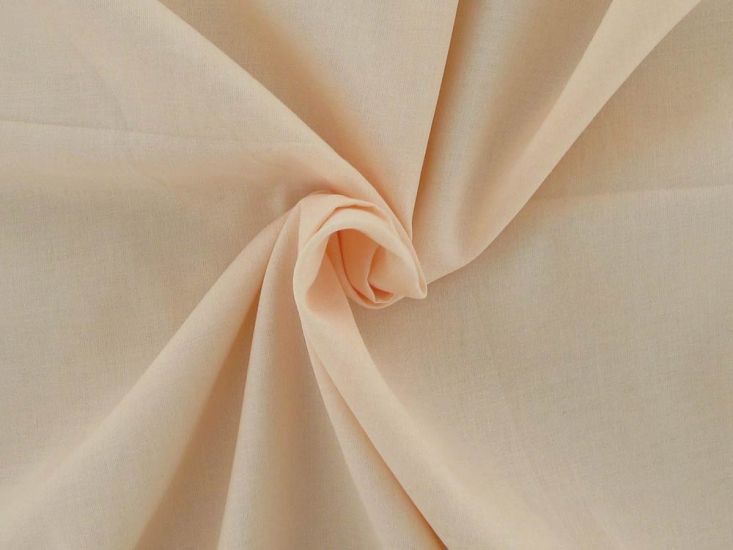 Lightweight Cotton Lawn, Apricot