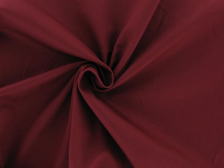 Lightweight Cotton Twill, Wine