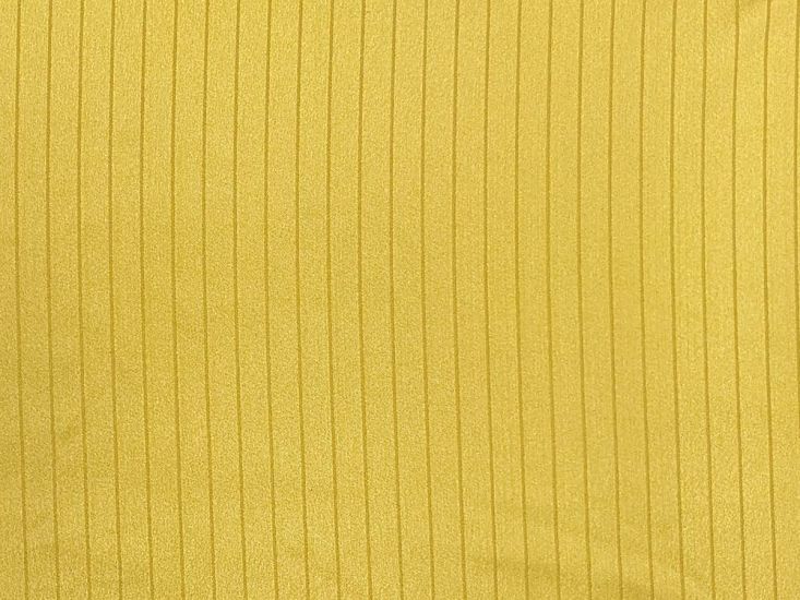 Lightweight Striped Satin Jacquard, Mustard