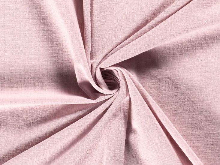 Lightweight Textured Cotton, Light Pink