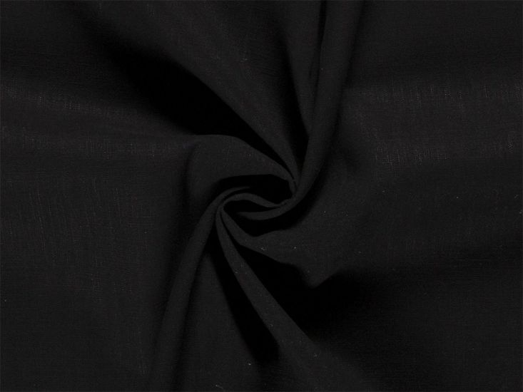 Lina Pure Ramie Linen, Black