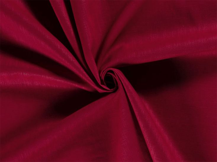 Lina Pure Ramie Linen, Deep Scarlet