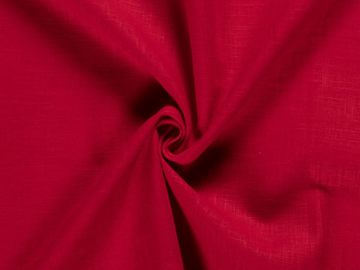 Lina Pure Ramie Linen, Red