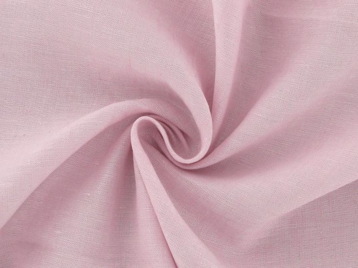 Linen, Light Pink, Roll End, 3m