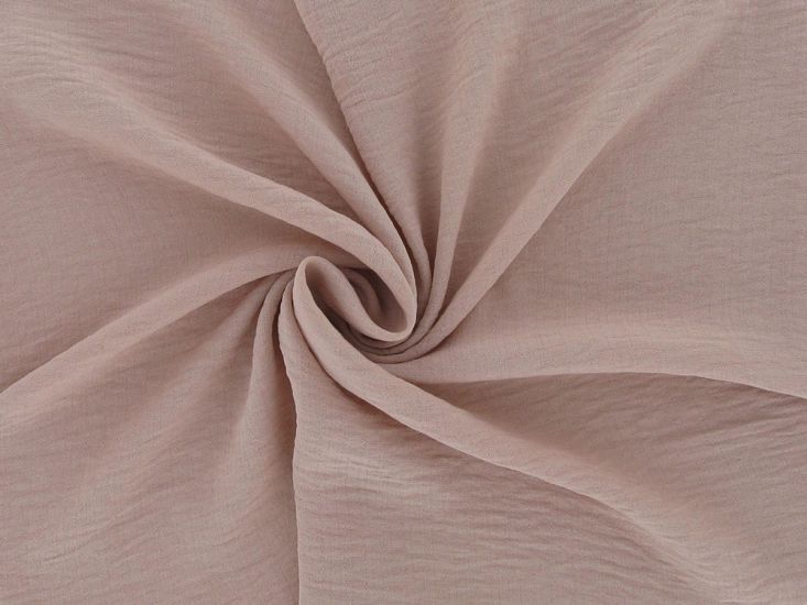 Linen Look Lightweight Airflow, Rose