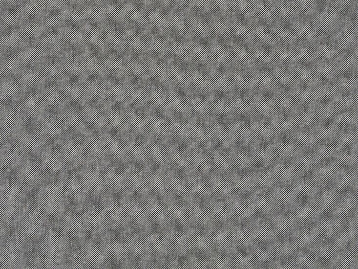 Cotton Rich Linen Look Plain Panama, Charcoal