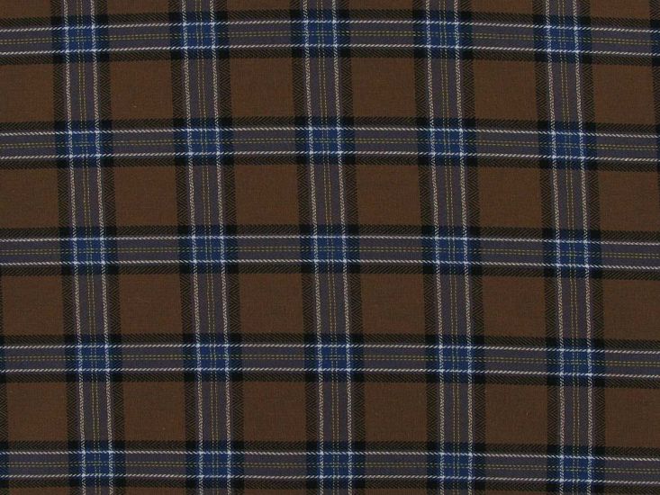 Lowland Brushed Cotton Tartan, Broom